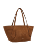 Abro Carina - Shopper 26 cm (sapphire) in cuoio