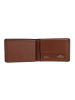 Golden Head Polo Geldbörse RFID Schutz Leder 10 cm in cognac