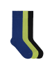 von Jungfeld Classic Socken-Set Signature Innenbund in Split