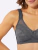 Sieh an! BH ohne Bügel in anthrazit
