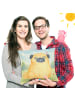 Mr. & Mrs. Panda Kuschel Kissen Mops Design ohne Spruch in Weiß