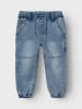 name it Jeans Denim Hosen Baggy Fit in Blau