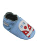 Bemesu Baby Krabbelschuhe aus Leder, weiche Lauflernschuhe mit rutschfester Sohle 