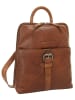 SPIKES & SPARROW Rucksack echt Leder in cognac