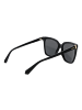 Polaroid Frauen Sonnenbrille Quadratisch Schwarz