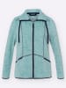 Sieh an! Fleece-Jacke in salbei-meliert