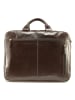 Jost Skagen Aktentasche Leder 40 cm Laptopfach redbrown
