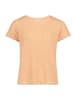 Betty Barclay Strukturshirt mit U-Boot-Ausschnitt in Peach
