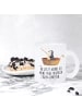 Mr. & Mrs. Panda Tee Tasse Pinguin Angelboot mit Spruch in Transparent