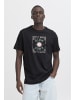 BLEND Rundhalsshirt BHJOEY in Schwarz