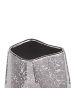Beliani Dekovase CIRTA in Silber - (W) 20 x (H) 20 x (L) 20 cm