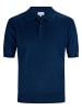 CASH-MERE.CH Poloshirt Kurzarm in Navy Blau