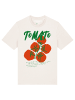 wat? Apparel T-Shirt Tomato in Off White