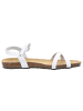 Plakton Riemchensandalette in weiss