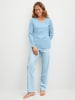 Calida Pyjama in cascade blue