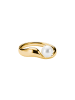 Thomas Sabo Ring Mit Perle Natural Beauty in gold