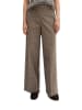 Marc O'Polo Glencheck-Hose wide in Dark Brown