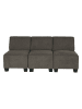 MCW Modular 3-Sitzer Sofa Moncalieri, Braun, ohne Armlehnen