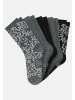 Schiesser Socken Bluebird in Grau / rosa