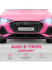 HOMCOM 12V Elektrofahrzeug Audi E-tron rosa
