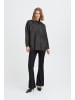 ICHI Hemd langarm IHBALLO Regular fit in Washed black