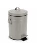 relaxdays Kosmetikeimer in Grau - 5 Liter