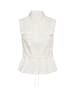 Mos Mosh MMLelo Ramie Vest in Ecru