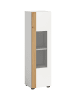 xonox.home Vitrine  (B/H/T: 30x112x33 cm) in weiß
