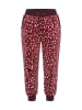 Ulla Popken Loungewear Hose in rostrot