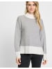 Olsen Langarmshirt in Misty Grey Mel