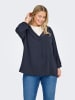 ONLY Carmakoma Bluse in Night Sky 1