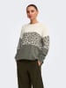 ONLY Strickpullover in Whitecap Gray