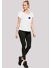 F4NT4STIC T-Shirt NASA Classic Insignia Chest in weiß