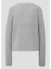 QS Strickpullover in 9400_grau meliert