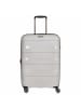 Stratic Straw+ - 4-Rollen-Trolley 66 cm M erw. (dark grey) in beige