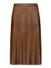 Betty Barclay A-Linien-Rock unifarben in Dark Coffee