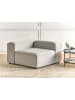 Beliani Sofaelement ARDAL in Grau/Schwarz - (W) 120 x (H) 68 x (L) 120 cm
