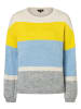 More & More Grobstrickpullover in knitted blockstripe