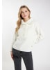 DreiMaster Damen Strickpullover in Wollweiss