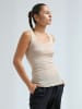 Seamless Basic Top Cotton in DARK SAND