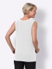 Sieh an! Shirttop in weiß