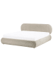 Beliani 2-tlg Doppelbett CAMPAN in Beige