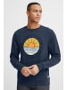 BLEND Sweatshirt BHClios - 20715928 ME  Sweatshirt mit Rundhalsausschnitt in mittelblau