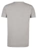 Petrol Industries 2er-Pack Basic T-Shirt V-Ausschnitt Legacy in Grau