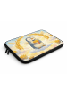 Mr. & Mrs. Panda Laptop Tasche Pinguin Engel Pommes Design ohne ... in Weiß