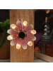 MARELIDA LED Solar Blume Hängedeko Lichtsensor D: 14cm in rosa