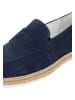 DreiMaster Maritim Penny Loafer Aus Veloursleder in Marine