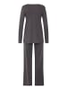 Hanro Pyjama Cotton Silk in boulevard