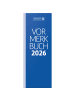 BRUNNEN Vormerkbuch 784 11x29,7cm 2 Tage/Seite Pappe blau 2026