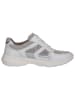 Caprice Sneaker in WHITE/SILVER